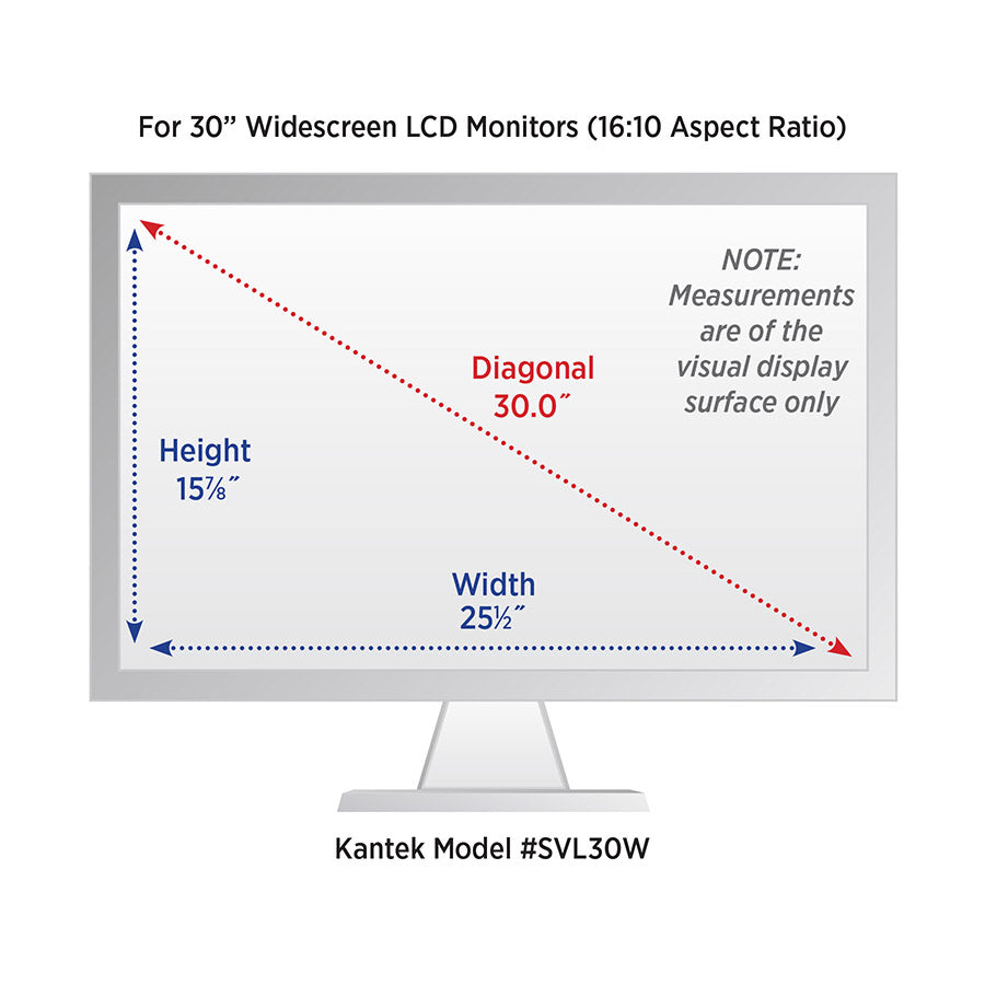 Kantek SVL30W Secure View Blackout Privacy