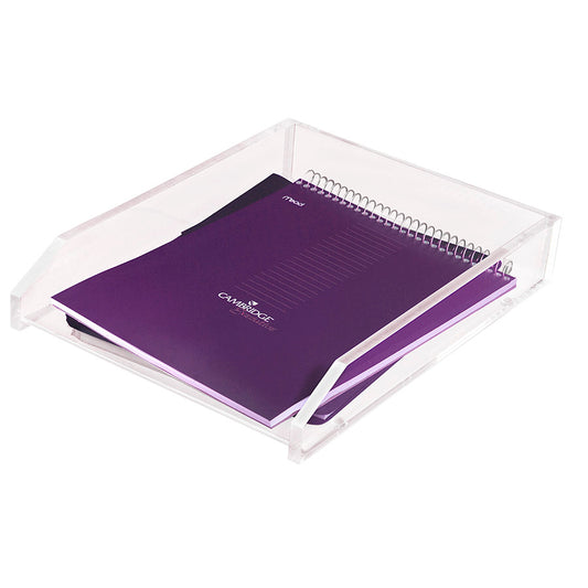 Kantek AD10 Acrylic Single Letter Tray
