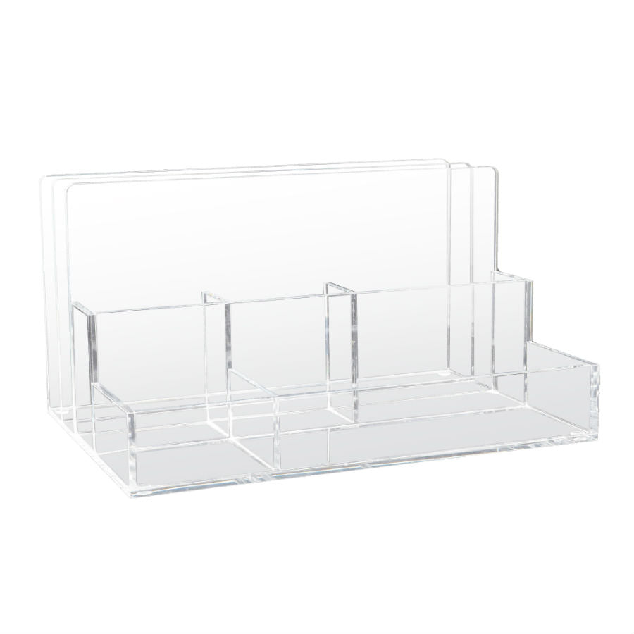 Kantek AD245 Acrylic File Sorter/ Desk Organizer