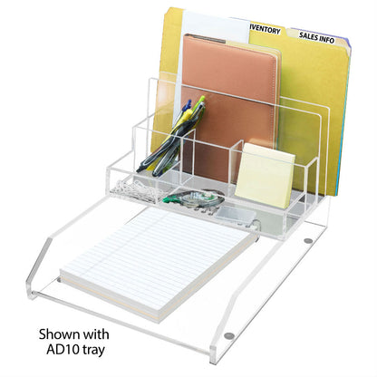 Kantek AD245 Acrylic File Sorter/ Desk Organizer