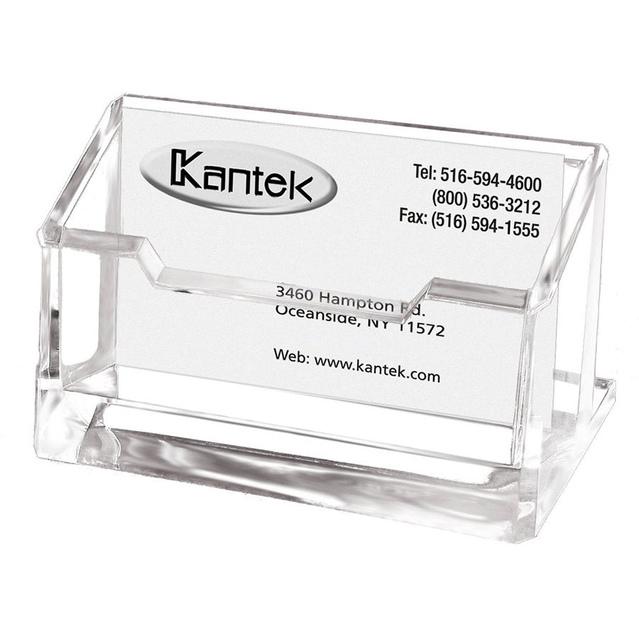 Kantek AD30 Acrylic Business Card Holder