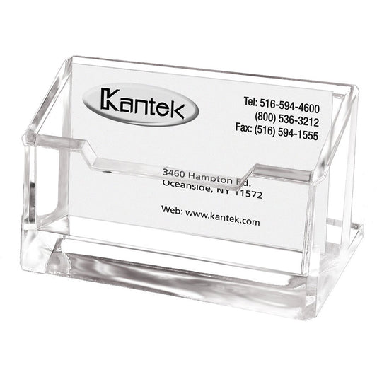 Kantek AD30 Acrylic Business Card Holder
