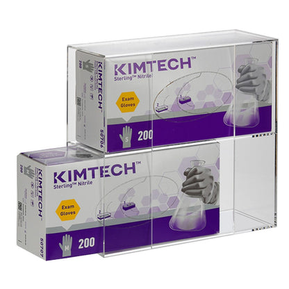 Kantek AH125 Acrylic Double Glove Dispenser Easy-Box-Swap **NEW**