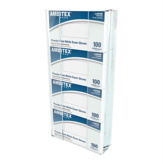 Kantek AH140 Acrylic Quad Glove Dispenser
