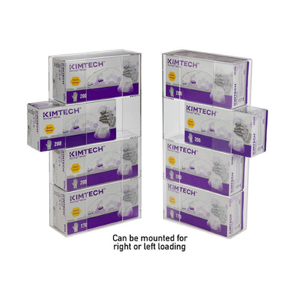 Kantek AH145 Acrylic Quad Glove Dispenser Easy-Box-Swap **NEW**