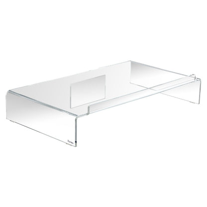 Kantek AMS300 Acrylic Monitor Stand / Keyboard Storage