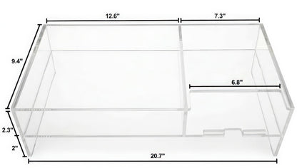Acrylic Monitor Stand / Desk Organizer