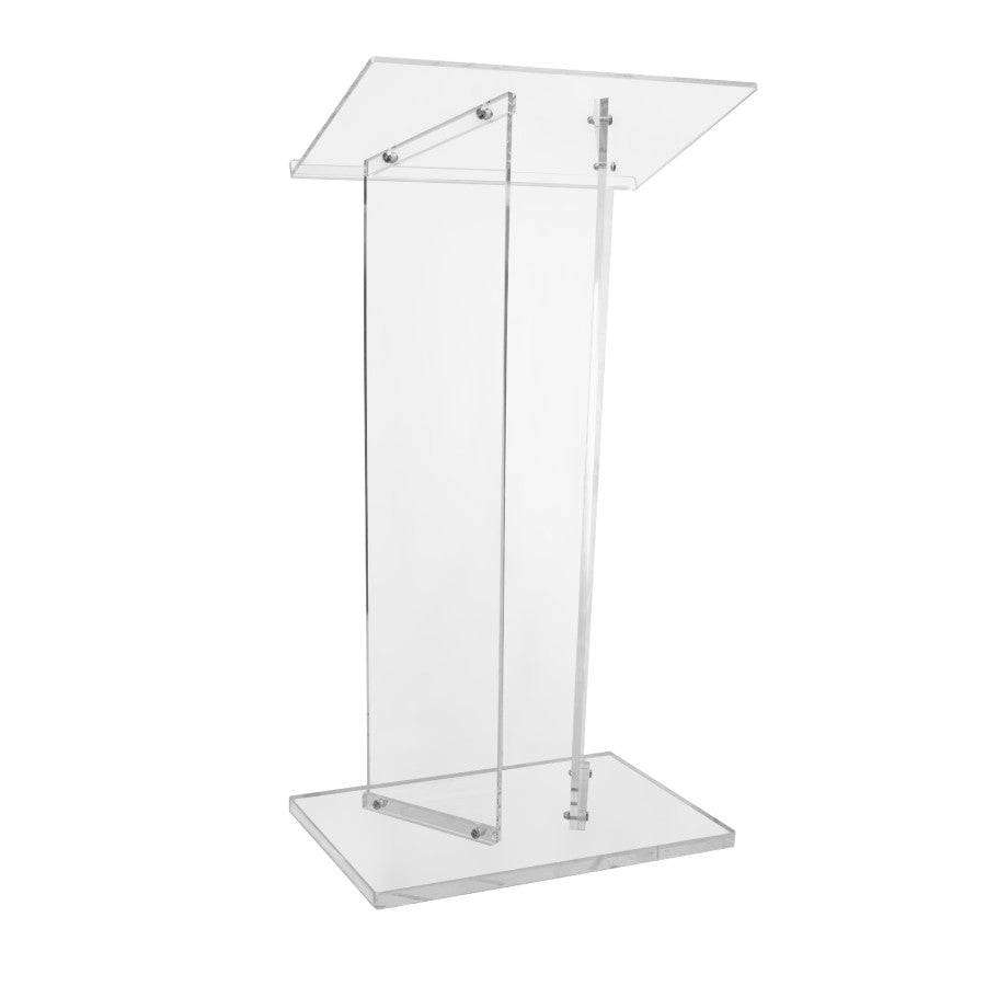 Kantek AP360 Acrylic Standing Podium / Lecturn **NEW**