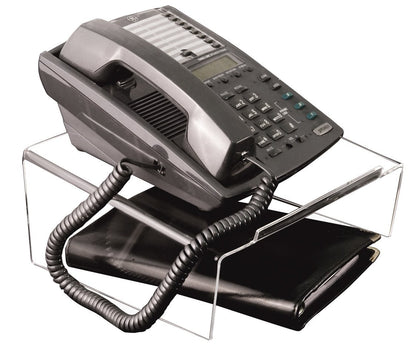 Kantek ATS580 Acrylic Angled Telephone Stand