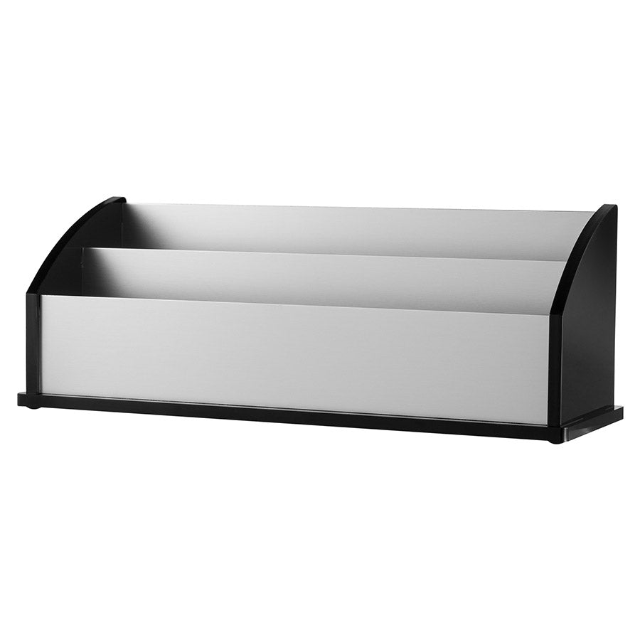 Kantek BA350 Black Acrylic & Aluminum Letter/Message Sorter
