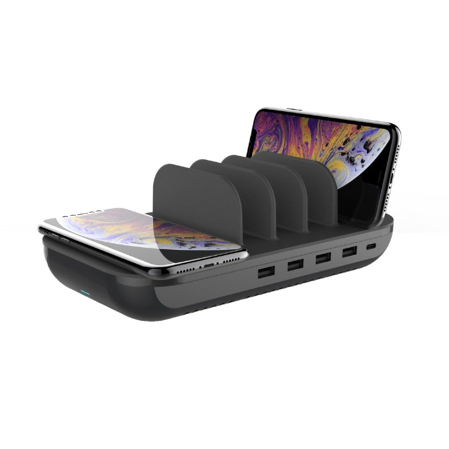 Kantek DC1300B Desktop Wireless Charging Station