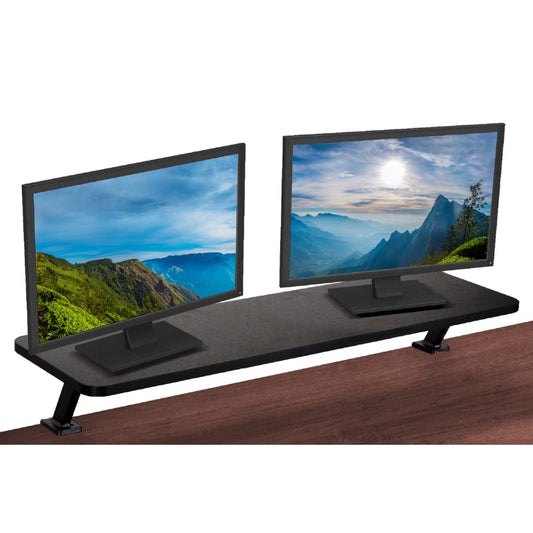 Kantek DS920 Desktop Clamp Shelf, Extra-Wide