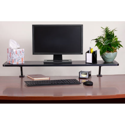 Kantek DS920 Desktop Clamp Shelf, Extra-Wide