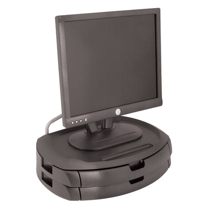 Kantek MS200B Two Drawer Monitor Stand