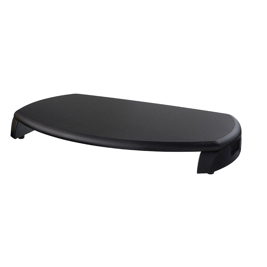 Kantek MS280B Monitor Stand with Keyboard Storage - Black