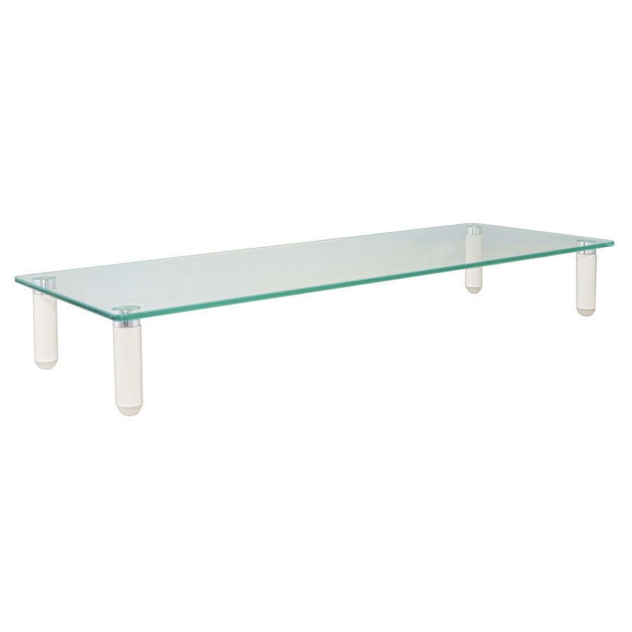 Kantek MS370 Glass Top Monitor Riser