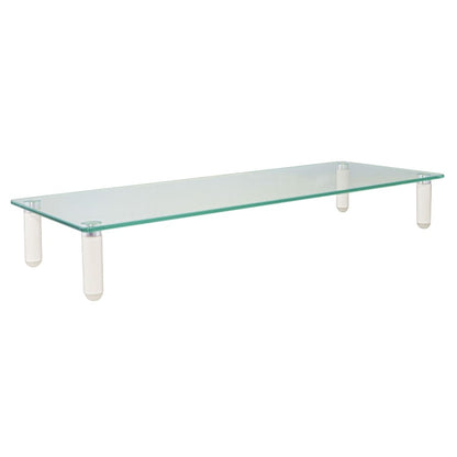 Kantek MS370 Glass Top Monitor Riser