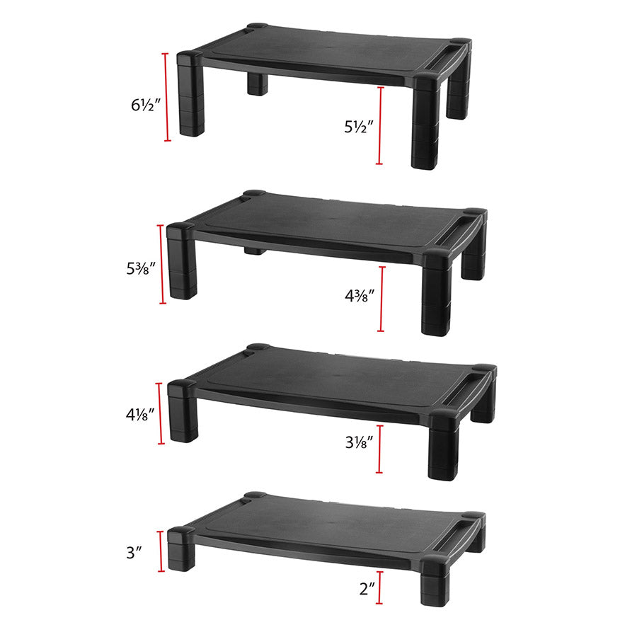 Kantek MS500 Extra Wide Deluxe Monitor Stand