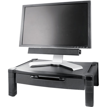 Kantek MS520 Extra Wide Deluxe Monitor Stand with Drawer