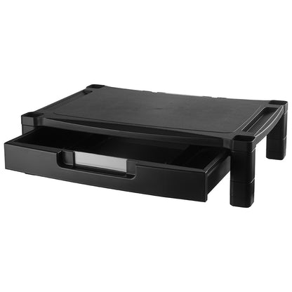 Kantek MS520 Extra Wide Deluxe Monitor Stand with Drawer