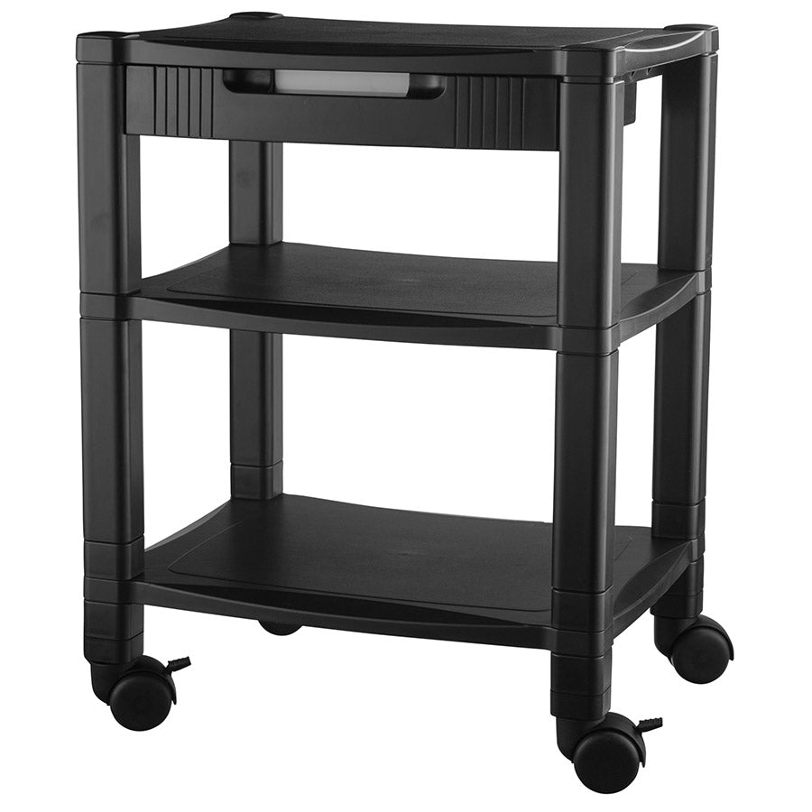 Kantek PS540 Mobile Printer / Fax Stand 3-Shelf Model