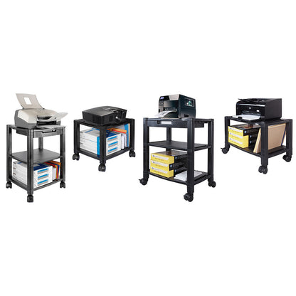 Kantek PS540 Mobile Printer / Fax Stand 3-Shelf Model