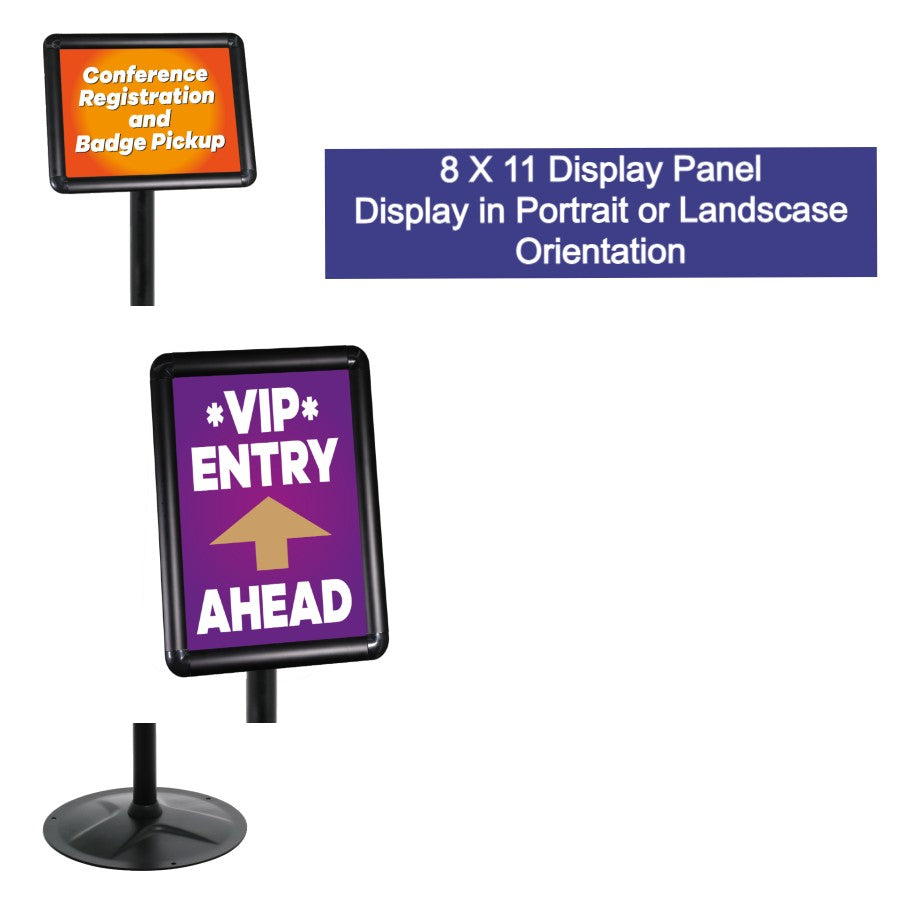 Kantek SH817 Floor Stand Sign Holder **NEW**