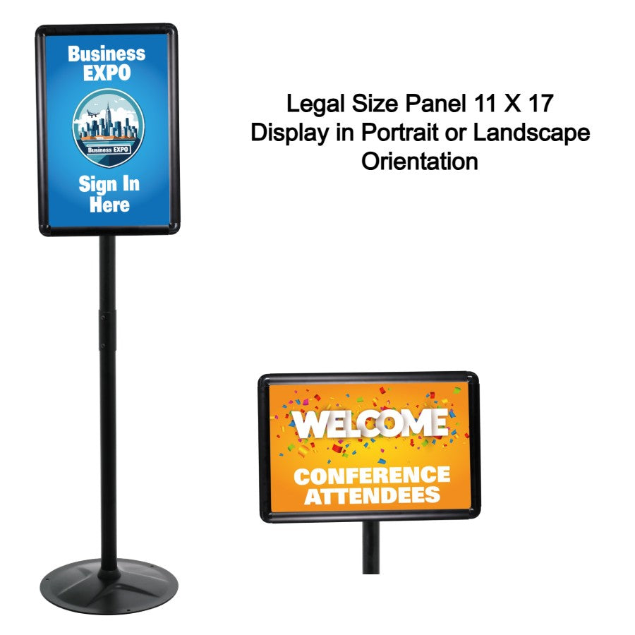 Kantek SH817 Floor Stand Sign Holder **NEW**