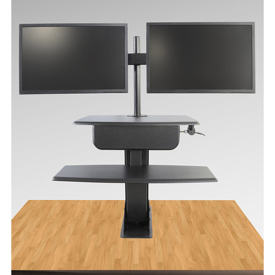 Kantek STS800 Desk Mounted Sit to Stand