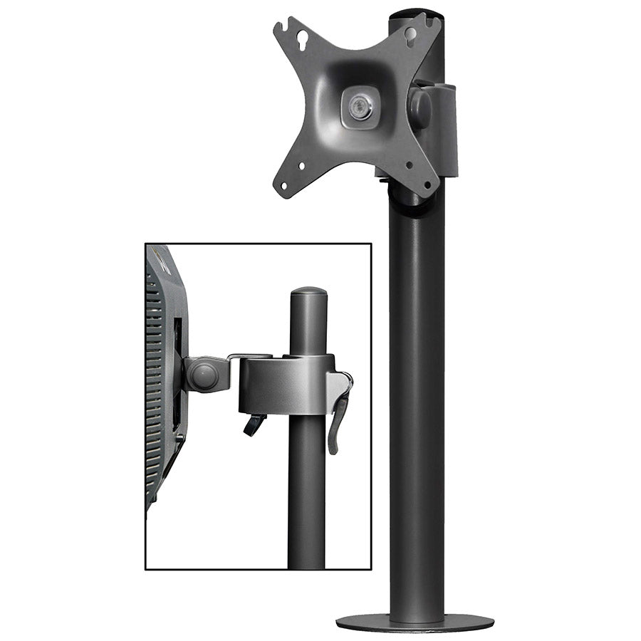 Kantek STS801 Single Monitor Arm for Sit to Stand Systems