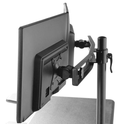 Kantek STS802 Dual Monitor Arm for Sit to Stand Systems