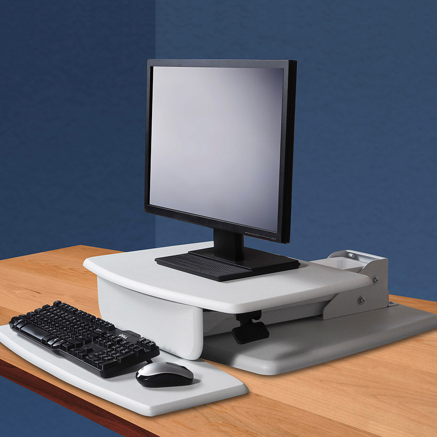 Kantek STS810W Desk Top Sit to Stand
