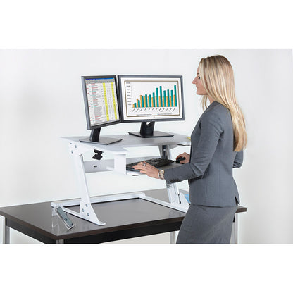 Kantek STS900W Sit to Stand Riser