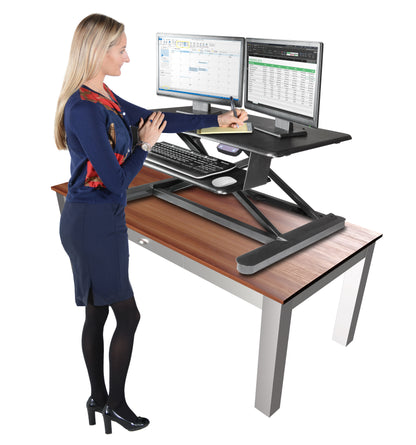 Kantek STS965 Electric Sit to Stand Workstation