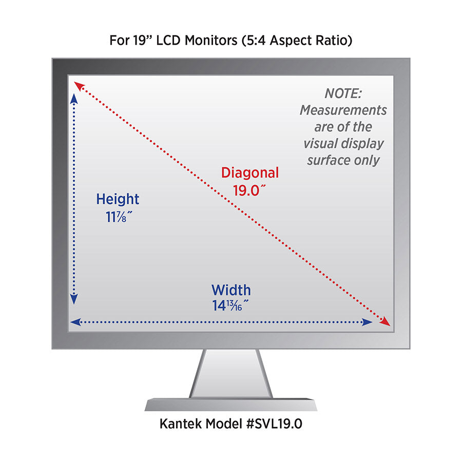 Kantek SVL19.0 Secure View Blackout Privacy