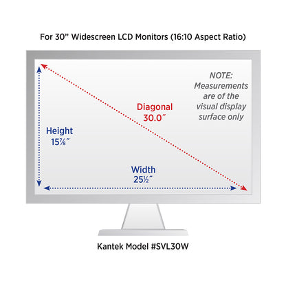 Kantek SVL30W Secure View Blackout Privacy