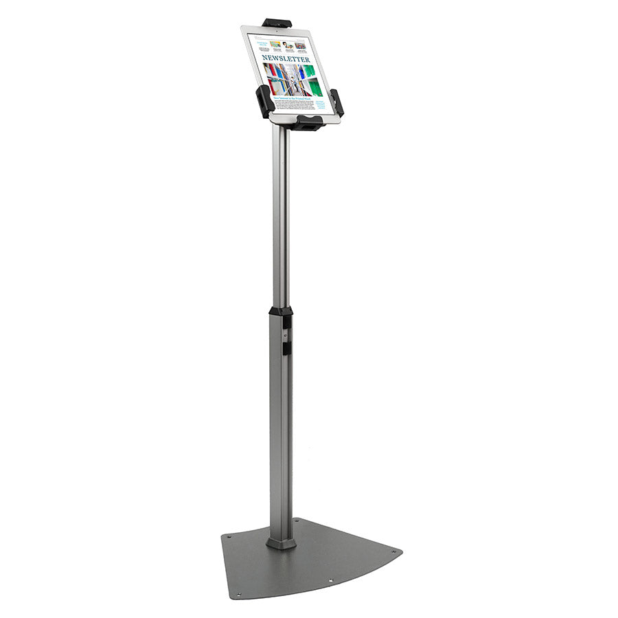 Kantek TS960 Floor Mounted Tablet Kiosk Stand