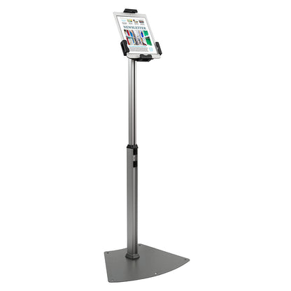 Kantek TS960 Floor Mounted Tablet Kiosk Stand