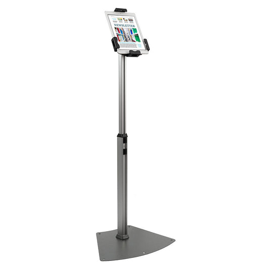 Kantek TS960 Floor Mounted Tablet Kiosk Stand