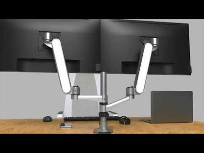 Multi-Directional Dual Monitor Arm