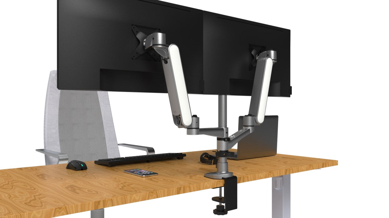 Multi-Directional Dual Monitor Arm