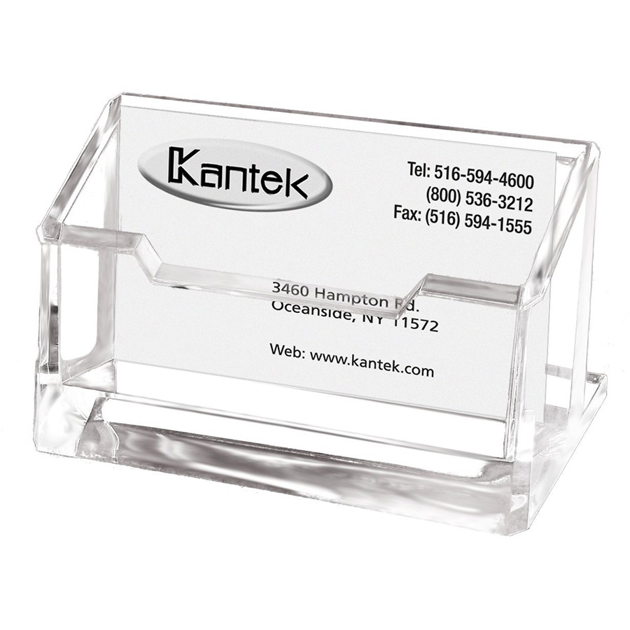 Acrylic Business Card Holder : Kantek Inc.